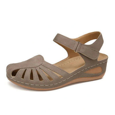 Women’s Summer Sandals – Closed Toe with Non-Slip Sole