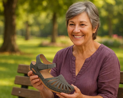 Women’s Summer Sandals – Closed Toe with Non-Slip Sole